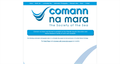 Desktop Screenshot of comann-na-mara.org.uk