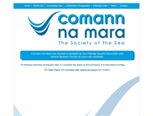 Tablet Screenshot of comann-na-mara.org.uk